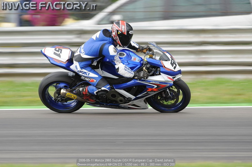 2008-05-11 Monza 2965 Suzuki GSX R European Cup - David Juhasz